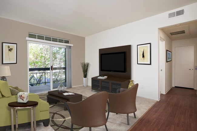 Classic Package I living room with carpet (select homes)