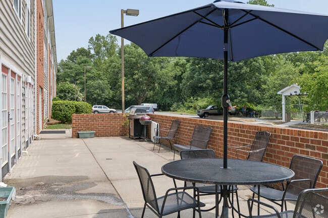 Patio - Woods Edge Apartments - 55 and Better!
