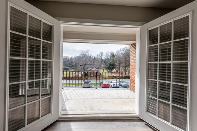 Double Doors to Large Patio/Balcony