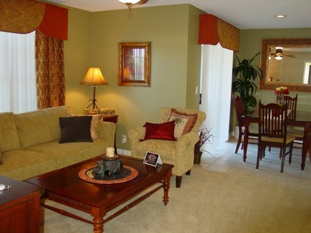 Sala de estar - Overlook at Bernardo Heights