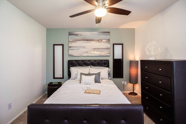 Spacious bedroom
