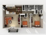 2BR/2BA