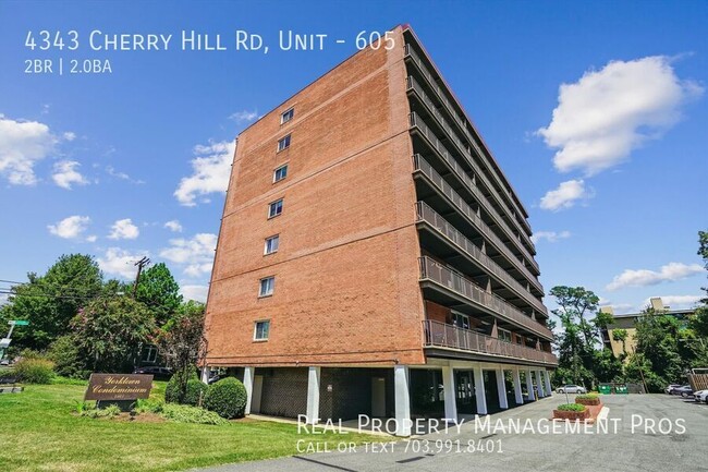 Building Photo - 4343 Cherry Hill Rd Unit 605 Rental