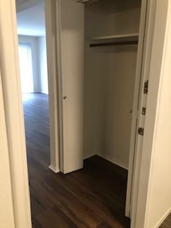Hall closets