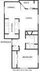 1BR/1BA