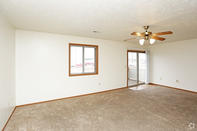 Sala de estar de apartamento de 2 habitaciones
