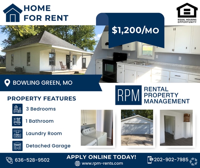 Building Photo - 3 Bedroom For Rent Bowling Green MO Rental