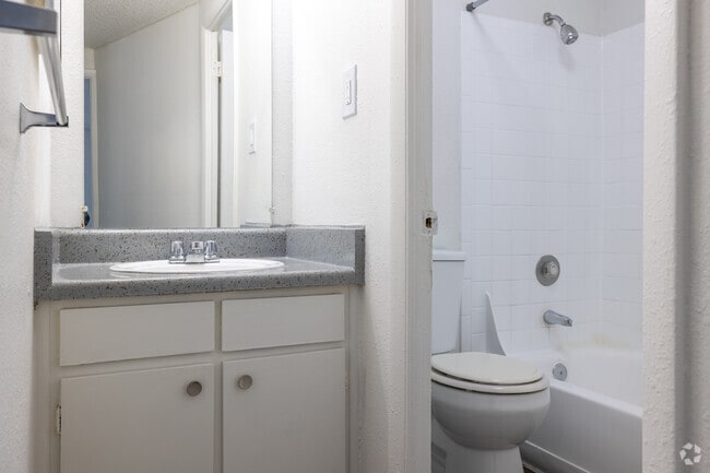 1BR, 1BA - 550SF - Bathroom
