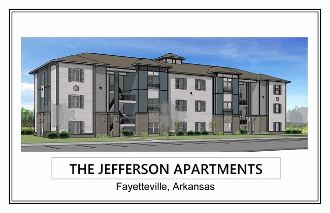 Building Photo - NOW PRELEASING! Brand New 2 Bed | 2 Bath Apartment Near University of Arkansas – Modern, Convenie... Unit J 1-15