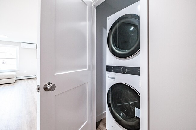 Enjoy the convenience of a full-size washer and dryer included in every apartment, making laundry day simple and hassle-free.