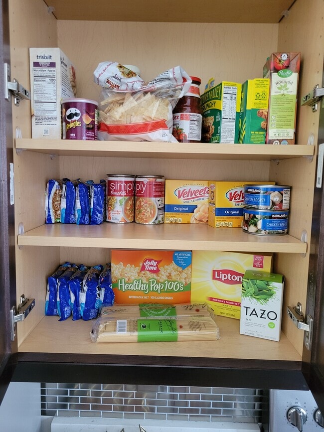 Plenty of storage for snacks - 6148 W Lake Ave