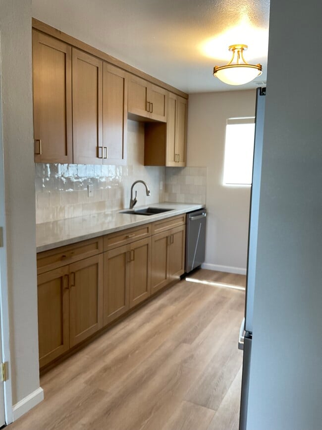 Beautiful shaker wood cabinets