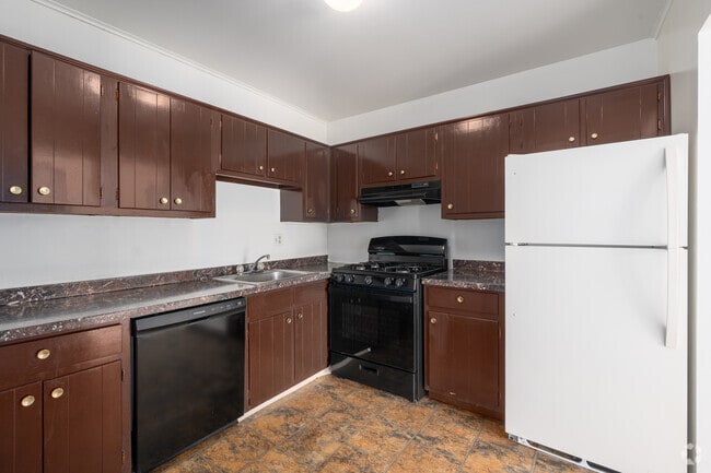 1BR, 1BA - 719SF - Kitchend