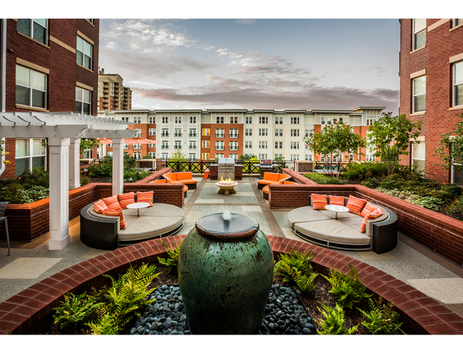 Outdoor Social Area - The Point at Dunn Loring Apartments