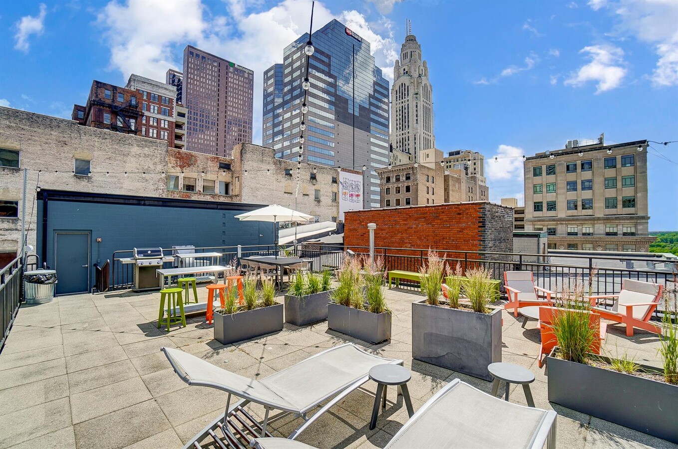 Terraza en la azotea - The Day Companies Downtown Apartamentos