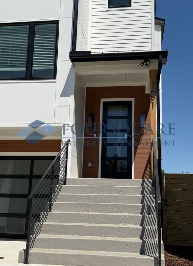 Photo - Spacious New Construction 4-Bed, 4-Bath Townhome with Modern Finishes, Fireplace & Fenced Yard | ...