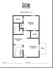 1 Bedroom Floorplan