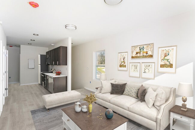 Townhomes along Hamilton Ave, MD!