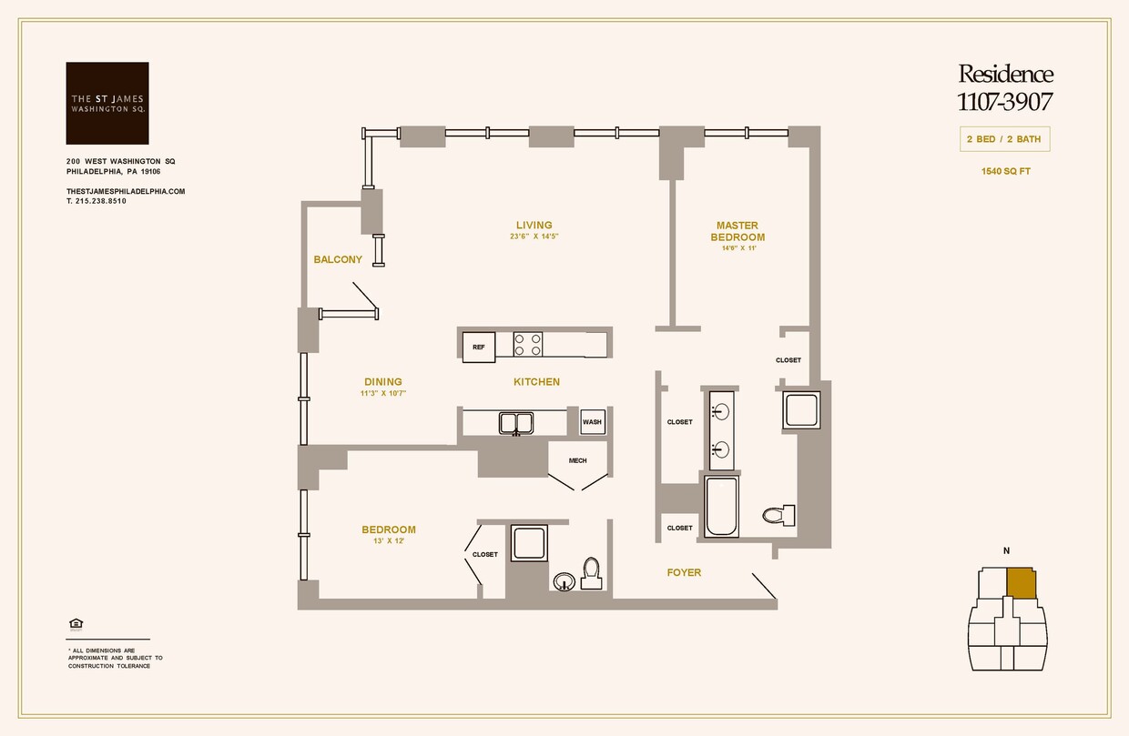 2 Bed 2 Bath B2H - 2 Bed 2 Bath B2H