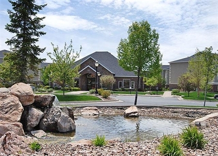 Property Entrance - The Falls at Canyon Rim Apartments