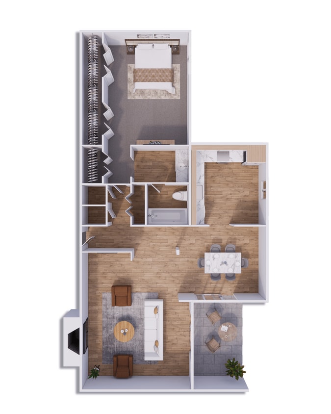 Floor Plan - Gardens A7