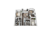 2BR - 1,289 SQ.FT
