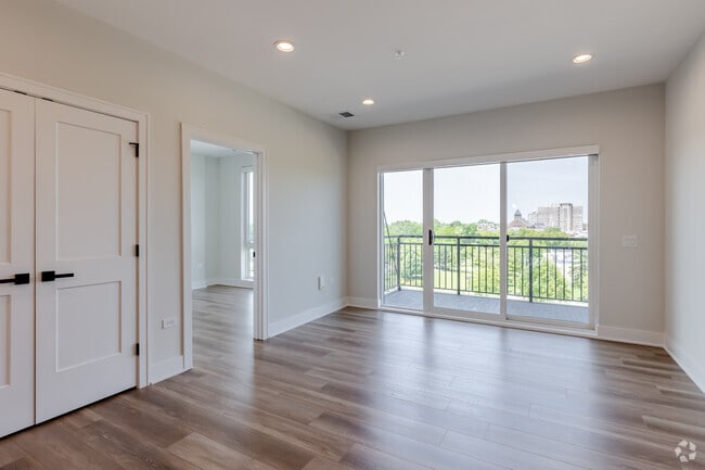 1HAB, 1BA - 722-742 ft² - Sala de estar - 4 North Apartments