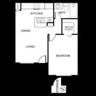1 BR/1 BA