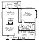 1BR/1BA