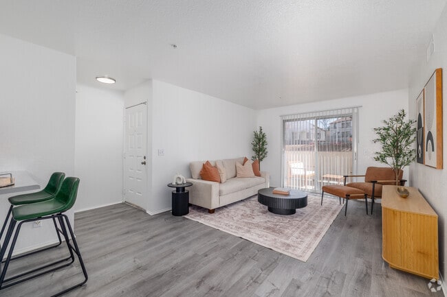 2BR, 1BA - 848SF - Living Room