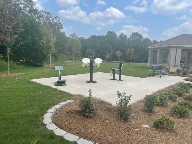 Outdoor Fitness Area & Gazebo