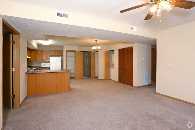 2BR, 2BA - Living Room
