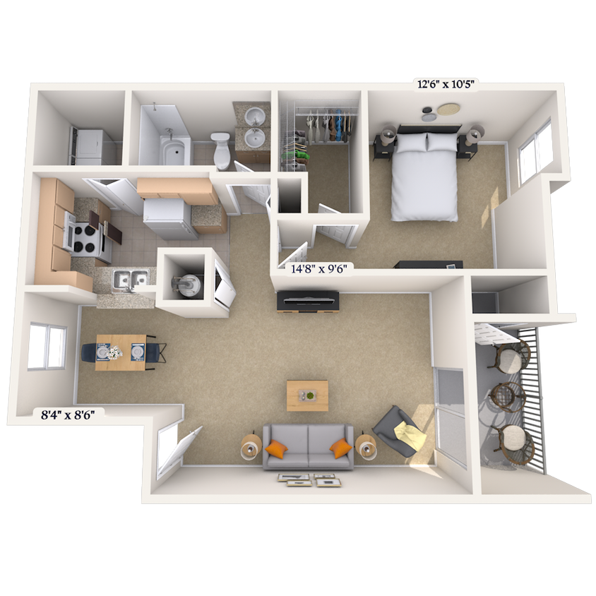 Floor Plan - The Palm