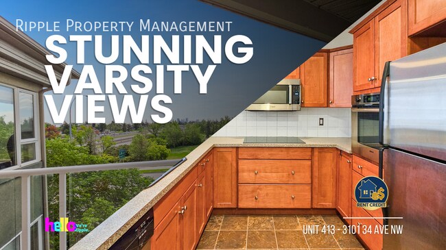Building Photo - AMAZING 2 BEDS, 2 BATHS CONDO | STUNNING VARSITY VIEWS & UNDERGROUND PARKING Unit 413