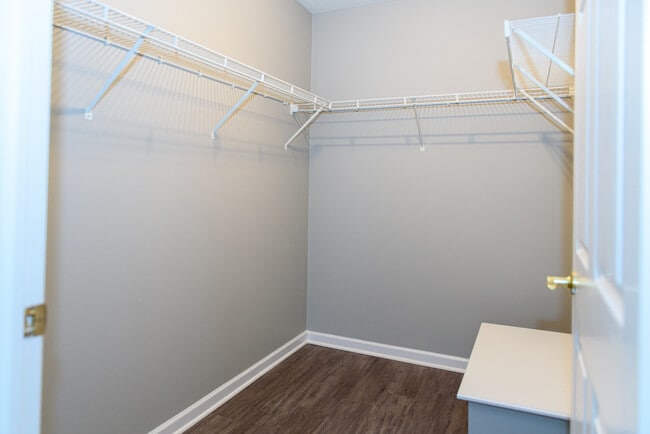 Typical Master Bedroom walk-in closet