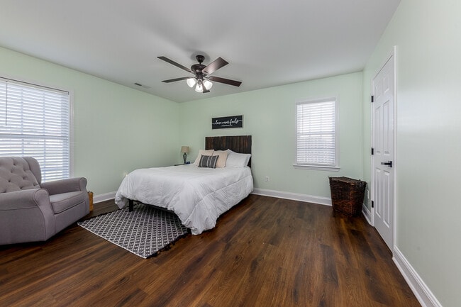 Master Bedroom: Large bedroom with en-suite bathroom.