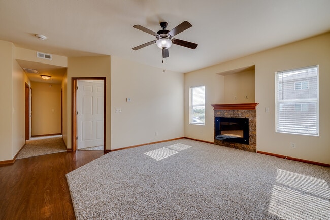Three Bedroom A - 3 Bed / 2 Bath - 1,234 Sq.Ft.