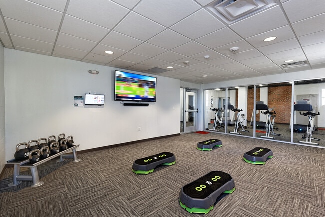 Fully-equipped 24-hour fitness center