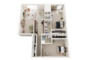2 Bed 2 Bath