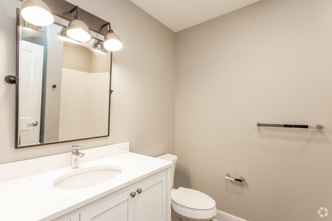 1BR Aston Martin - Bathroom - Farnam Hill Lofts