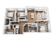c1.2 floor plan The Grace at Tryon