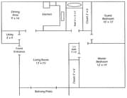 2BR/1.5BA