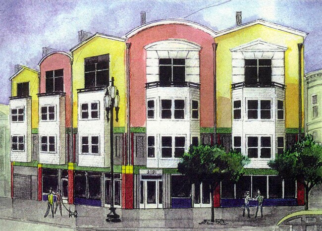 Representación artística - 2185-2193 Market St