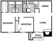 2BR/2BA