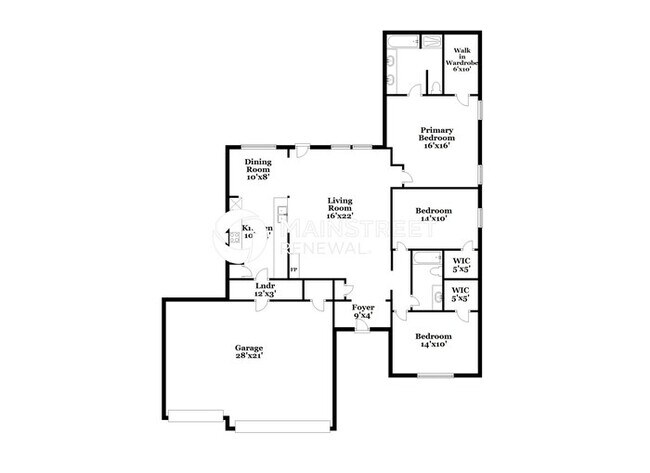 Photo - 3 Bedroom Pet-Friendly Home in YUKON, OK with Main Street Renewal