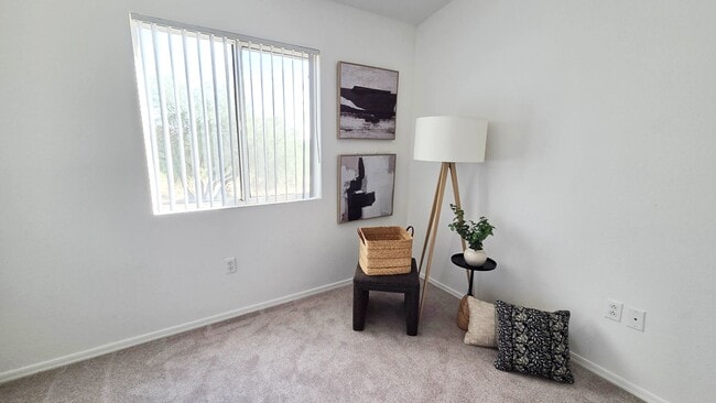 Thoughtfully designed with soft neutral finishes and generous closet space, this versatile room easily adapts to your lifestyle as a home office, guest suite, fitness room, or cozy retreat.