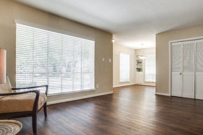 Wood floors in Dining and Living Rooms - The Bordeaux Apartments
