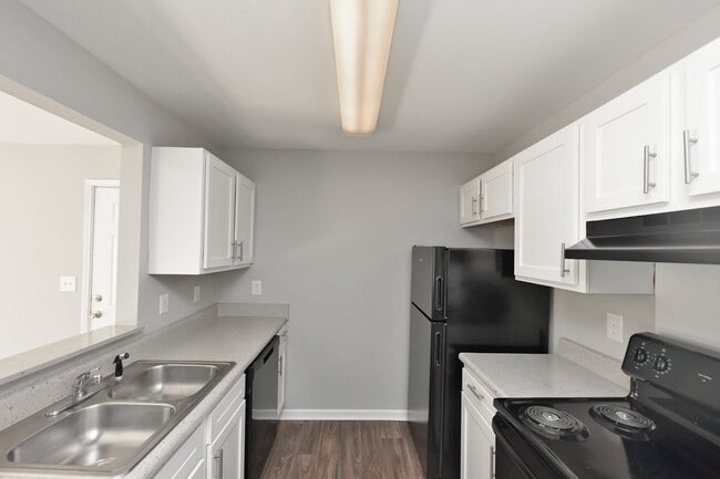 Fully equipped kitchen with generous counter space & cabinetry