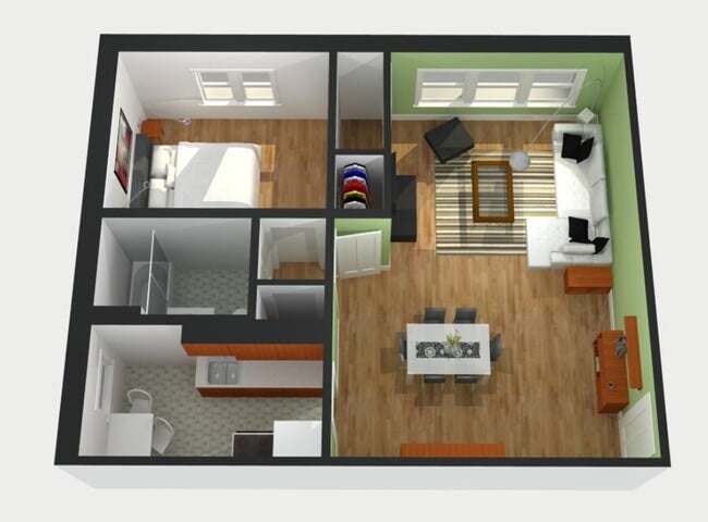 Hessler Place - 5 minute walk to CWRU