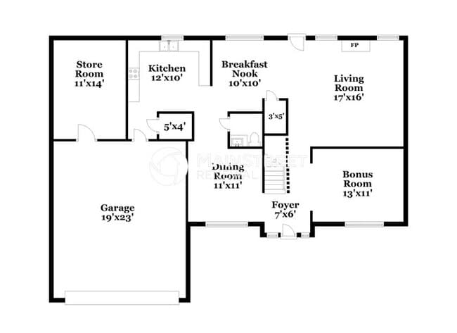 3 Bedroom Pet-Friendly Home in Riverdale, GA with Main Street Renewal